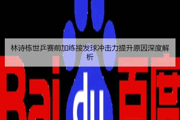 林诗栋世乒赛前加练接发球冲击力提升原因深度解析
